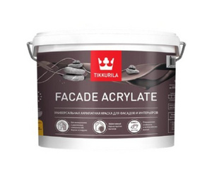 Краска фасадная Facade Acrylate 5 л цвет белый